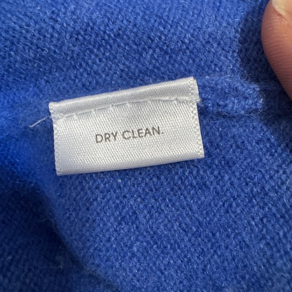 Charter Club Royal Blue Cashmere Sweater - Picture 4 of 14